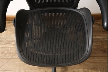 中古　美品　Hermanmiller(ハーマンミラー社)　ランバーサポート　Bサイズ　座り心地を追求したアーロンチェア(オフィスチェア、アームチェア、ワークチェア)(R-058228)
