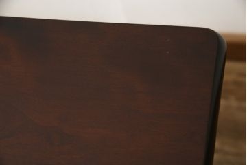 中古　美品　松本民芸家具　LT型食卓　洗練されたモダンな佇まいが魅力のダイニングテーブル(定価約54万円)(6人掛け、食卓)(R-058232)