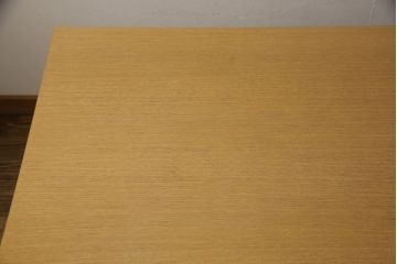中古　美品　arflex(アルフレックス)　TAVOLO NAVE(タボロ・ナーベ)　スタイリッシュな佇まいが目を引くダイニングテーブル(食卓、6人掛け、作業台)(定価約40万円)(R-058233)