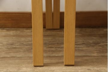 中古　美品　arflex(アルフレックス)　NT(エヌティー)　革を編み込んだデザインが個性的なチェア2脚セット(ダイニングチェア、椅子、イス)(定価1脚137500円)(R-058236)