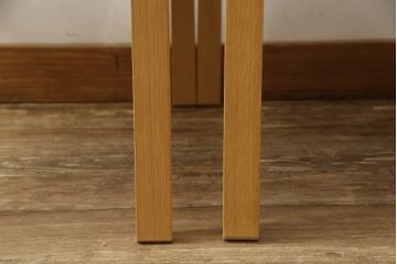 中古　美品　arflex(アルフレックス)　NT(エヌティー)　革を編み込んだデザインが個性的なチェア2脚セット(ダイニングチェア、椅子、イス)(定価1脚137500円)(R-058237)