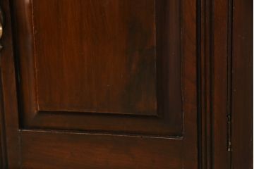 【S様ご決済用】イギリスアンティーク　マホガニー材　御影石天板のクラシカルなウォッシュスタンド(サイドボード、キャビネット)(R-058246)