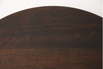 中古　美品　北海道民芸家具　樺材　HM472シリーズ　上品な優しい雰囲気を醸し出す円形テーブル(ラウンドテーブル、ダイニングテーブル、コーヒーテーブル)(定価約18万円)(R-058269)