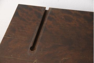 中古　北海道民芸家具　リメイク家具　上質な作りが魅力のサイドキャビネット(サイドチェスト、リビングボード、引き出し)(R-058274)