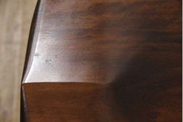 中古　北海道民芸家具　クラシカルな雰囲気を醸し出すスピンドルチェア(椅子、イス、板座チェア、ダイニングチェア)(R-058291)