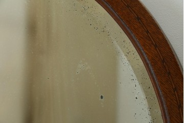 イギリスアンティーク　1920年頃　オーク材　シンプルな中に細やかな意匠が感じられるドレッシングチェスト　(R-058294)