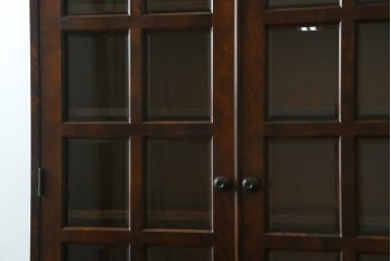 中古　北海道民芸家具　和洋どちらのお部屋にも馴染むブックケース　(R-058298)