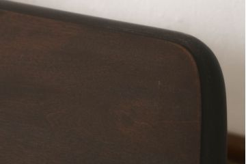 中古　美品　北海道民芸家具　細見の脚など繊細なデザインが美しいダイニングテーブル(4人掛け、食卓)(R-058313)