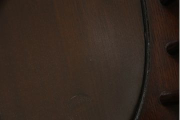 中古　美品　松本民芸家具　ウィンザーチェア　曲木　すっきりとしたデザインが魅力のアーチバックアームチェア(板座チェア、ダイニングチェア、ウインザーチェア)(定価約19万円)(R-058331)