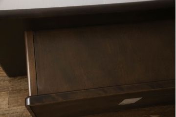 中古　美品　モリシゲ(森繁)　シンプルで洗練された雰囲気が漂う囲炉裏型センターテーブル(ローテーブル、座卓)(R-058352)