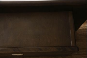 中古　美品　モリシゲ(森繁)　シンプルで洗練された雰囲気が漂う囲炉裏型センターテーブル(ローテーブル、座卓)(R-058352)