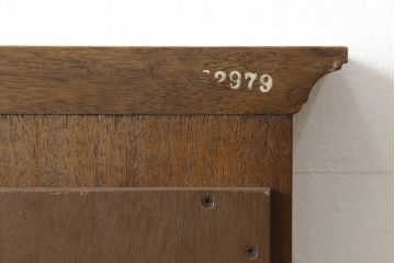 中古　美品　DREXEL HERITAGE(ドレクセルヘリテイジ)　Triune(トライユン)シリーズ　ウォールミラー(定価約12万円)(壁掛けミラー、鏡)(R-058353)