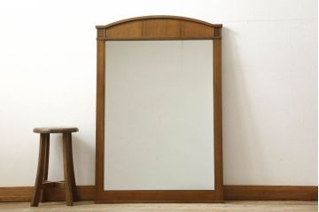 中古　美品　DREXEL HERITAGE(ドレクセルヘリテイジ)　上品な佇まいが魅力的なウォールミラー(壁掛けミラー、鏡)(R-058354)