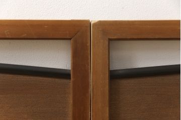 アンティーク建具　和の風情が感じられる透かし彫り欄間2枚セット(明かり取り、明り取り)(R-058356)