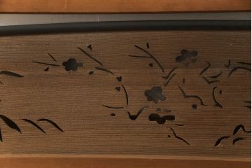 アンティーク建具　和の風情が感じられる透かし彫り欄間2枚セット(明かり取り、明り取り)(R-058356)