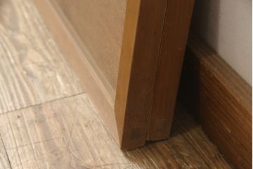 アンティーク建具　和の風情が感じられる透かし彫り欄間2枚セット(明かり取り、明り取り)(R-058356)