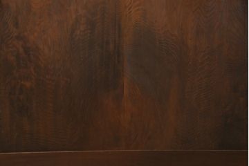 アンティーク建具　組子入り　和モダンスタイルにおすすめな上手物の幅広組子帯戸1枚(ガラス帯戸、引き戸、板戸)(R-058359)