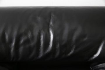 中古　美品　Poltromec(ポルトロメック)社　ジェミニシリーズ　レザー(本革)　1人掛けソファ(一人掛け、1Pソファ)(定価約30万円)(R-058362)