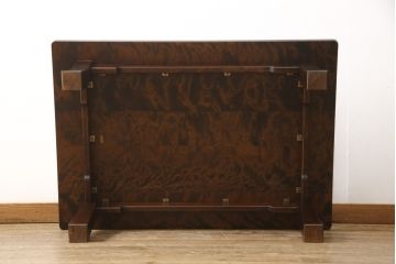 中古　美品　北海道民芸家具　HM4052　シンプルで美しい、和モダンスタイルにぴったりの座卓(ローテーブル、センターテーブル)(R-058377)