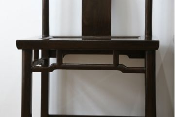 中国ビンテージ　ニレ材　アジアンテイストな雰囲気づくりにオススメのチェア2脚セット(椅子、イス、いす、ダイニングチェア、板座チェア、ヴィンテージ)(R-058385)