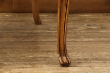 イタリアビンテージ　最高級ブランド　CLイタリア(CLItalia)　随所に光る優美な意匠が魅力的なアームチェア(1人掛け、椅子、サロンチェア、ヴィンテージ)(R-058404)