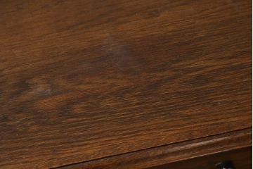 中古　美品　インテリアえぞ(EZO)製　えぞ民芸　引き出し11杯　品のある佇まいが美しいワイドチェスト(サイドボード、引き出し)(R-058415)