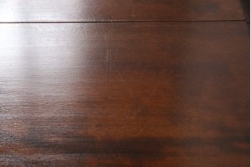中古　美品　松本民芸家具　28型　天板を折り畳みできるクラシカルなゲートレッグテーブル(バタフライ卓)(ダイニングテーブル、バタフライテーブル、オーバルテーブル)(R-058435)