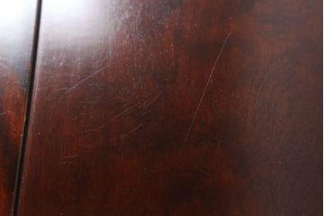 中古　美品　北の匠　山室家具製作所　シンプルなデザインで取り入れやすい水屋箪笥サイドボード(収納棚、戸棚、食器棚)(R-058436)