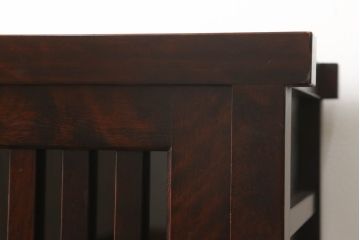 中古　美品　北の匠　山室家具製作所　シンプルなデザインで取り入れやすい水屋箪笥サイドボード(収納棚、戸棚、食器棚)(R-058436)