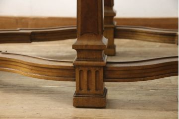 【U様専用】中古　美品　DREXEL HERITAGE(ドレクセルヘリテイジ)　FRANCESCA(フランチェスカ)シリーズ　エレガントなカクテルテーブル(定価約48万円)(センターテーブル、ローテーブル、リビングテーブル、ガラステーブル)(R-058444)