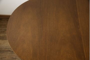 中古　美品　DREXEL HERITAGE(ドレクセルヘリテイジ)　Triune(トライユン)　品のある佇まいがすてきなダイニングテーブル(エクステンションテーブル、4人掛け、6人掛け)(R-058445)