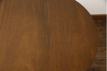 中古　美品　DREXEL HERITAGE(ドレクセルヘリテイジ)　Triune(トライユン)　品のある佇まいがすてきなダイニングテーブル(エクステンションテーブル、4人掛け、6人掛け)(R-058445)