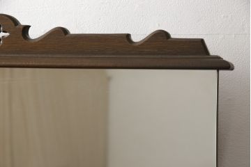 和製ビンテージ　神戸洋家具　永田良介商店　クラシカルな雰囲気漂うドレッシングチェスト(ドレッサー、鏡台、ヴィンテージ)(R-058454)