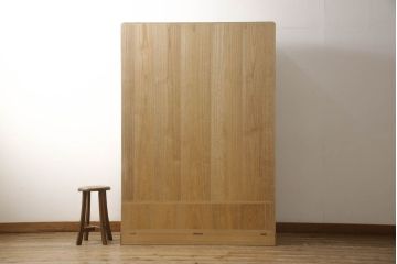 中古　美品　伝統工芸士　東樹義明作　引手金具の意匠が美しい加茂総桐箪笥(総桐たんす、引き出し、着物箪笥、和タンス、チェスト)(R-058461)