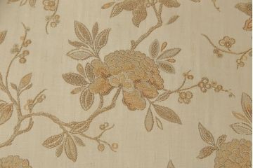 中古　アメリカ輸入モデル　DREXEL HERITAGE(ドレクセルヘリテイジ)　 Upholstery(アップホルスタリー)　上品な色合いと花柄が優しい雰囲気を醸し出す1人掛けソファ(定価約60万円)(一人掛け、アームチェア)(R-058462)