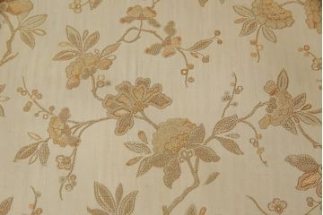 中古　アメリカ輸入モデル　DREXEL HERITAGE(ドレクセルヘリテイジ)　 Upholstery(アップホルスタリー)　上品な色合いと花柄が優しい雰囲気を醸し出す1人掛けソファ(定価約60万円)(一人掛け、アームチェア)(R-058462)