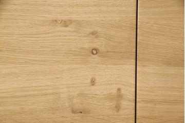 中古　超美品　ベルギー　ザ・コンランショップ(THE CONRAN SHOP)　Ethnicraft (エスニクラフト)　オーク　ブラックバード　ツートンカラーがおしゃれなサイドボード(ストレージ、収納棚、戸棚、サイドキャビネット)(定価約46万円)(R-058464)