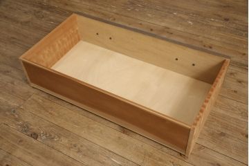 和製ビンテージ　神戸洋家具　永田良介商店　品のある佇まいが美しいワードローブ(衣装タンス、洋服タンス、引き出し、ヴィンテージ)(R-058474)