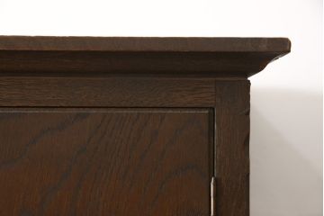 和製ビンテージ　神戸洋家具　永田良介商店　品のある佇まいが美しいワードローブ(衣装タンス、洋服タンス、引き出し、ヴィンテージ)(R-058475)
