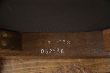 中古　美品　DREXEL HERITAGE(ドレクセルヘリテイジ)　FRANCESCA(フランチェスカ)シリーズ　気品のあるサイドチェア2脚セット(ダイニングチェア、椅子)(2脚で定価約32万円)(R-058478)