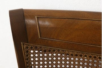 中古　美品　DREXEL HERITAGE(ドレクセルヘリテイジ)　FRANCESCA(フランチェスカ)シリーズ　優美なアームチェア2脚セット(ダイニングチェア、椅子)(2脚で定価約44万円)(R-058479)