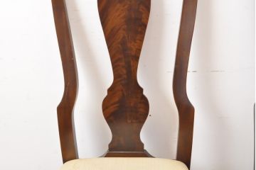 中古　DREXEL HERITAGE(ドレクセルヘリテイジ)　VINTAGE CHERRY(ビンテージチェリー)シリーズの猫脚付きチェア(ダイニングチェア、椅子、イス)(R-058491)
