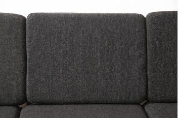 デンマークヴィンテージ　ローズウッド　メンズライクな空間づくりに活躍する3人掛けソファ(ビンテージ、3P、三人掛け、北欧)(R-058504)