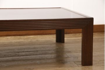 中古　松本民芸家具　絶版品!上質な雰囲気を醸し出す希少なG型座卓(ローテーブル)(R-058528)