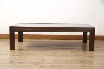 中古　松本民芸家具　絶版品!上質な雰囲気を醸し出す希少なG型座卓(ローテーブル)(R-058528)