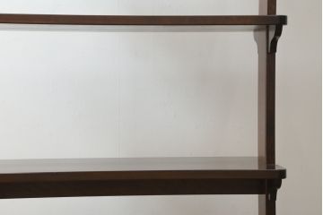中古　美品　特注品　松本民芸家具　和モダンの空間づくりに活躍するオープンラック(本棚、飾り棚、シェルフ、陳列棚、店舗什器)(R-058529)