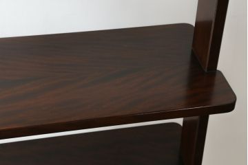 中古　美品　特注品　松本民芸家具　和モダンの空間づくりに活躍するオープンラック(本棚、飾り棚、シェルフ、陳列棚、店舗什器)(R-058529)