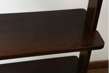 中古　美品　特注品　松本民芸家具　和モダンの空間づくりに活躍するオープンラック(本棚、飾り棚、シェルフ、陳列棚、店舗什器)(R-058529)