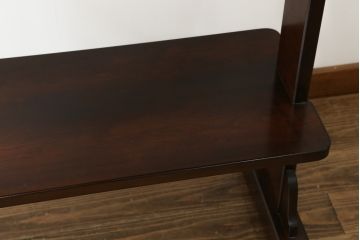 中古　美品　特注品　松本民芸家具　和モダンの空間づくりに活躍するオープンラック(本棚、飾り棚、シェルフ、陳列棚、店舗什器)(R-058529)