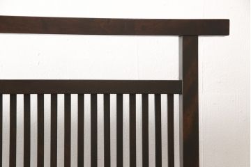 中古　美品　松本民芸家具　洗練された上品な佇まいが魅力のC型衝立(つい立て、パーテーション)(定価約14万円)(R-058531)